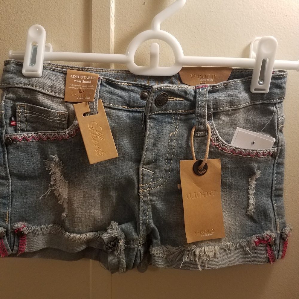 NWT Girls denim Vigoss shorts